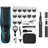 WAHL Self Clip 360 - tosatrice a batteria con ricarica USB, batteria a lunga durata e impugnatura comoda + WAHL Manscaper Tactical - Trimmer per sopracciglia e peli del naso a doppia funzione per uomo
