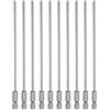 QUARKZMAN 10Pz #2 Punte Cacciavite Phillips PH2 1/4 Gambo Esagonale 6 (150mm) Lungo Acciaio S2 Magnetiche Inserti per Avvitatore per Cacciavite Elettrico Punte Trapano 0.118 (3mm) Asta