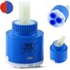ENUTROF Cartuccia Rubinetto Miscelatore 40mm Cartuccia di Ricambio in Ceramica Adatto per Monocomando Rubinetti da Cucina Lavabo e Doccia