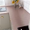 VaryPaper Carta da Parati Effetto Metallico Oro Rosa Spesso 40cmx200cm Pellicola Adesiva Effetto Acciaio Inossidabile Pellicola Top Cucina Adesiva Paraschizzi Frigorifero Lavatrice Piano da Lavoro