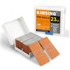 KIMSING Chiodi micro pin calibro 23 10.000 pezzi/scatola, 1-3/8 pollici (35 mm) perni senza testa adatti per chiodatrici pneumatiche e pinze ad aria per mobili