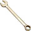 WEDO Chiave combinata, chiave ad anello non scintillante, SW 11 mm, lunghezza 150 mm, in bronzo in alluminio, DIN 3113, certificazione BAM