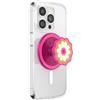 PopSockets Round Phone Grip Compatible with MagSafe, Adapter Ring Included, Phone Holder, Wireless Charging Compatible - Pink