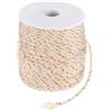 M METERXITY Cordino Avviamento Strappo Avviatore Strappo 3mm 30m Cordino Avviamento Strappo Nylon Cordino Avviamento Strappo Tosaerba/Sega/Decespugliatore/Tagliaerba [Bianco Rosso Giallo]