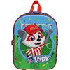 CYPBRANDS - Atletico Madrid,Zaino, Borsa, Materiale scolastico, Prescolare, Indy, accessori, Multicolore, Prodotto Ufficiale
