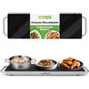 NutriChef Piastra Elettrica Scaldacibo Elettrico Portatile per Tortillas, Buffet, Ristorante, Festa, Cena, Casa e Cucina 56 x 15 cm fino a 95 °C