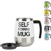 Tazza Auto-miscelante Magnetica In Acciaio Inox 380ml – Con Mescolatore Automatico A Batteria - 2