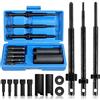 PORFOYO Set di estrattori per cuscinetti interni per moto, 12 pezzi per cuscinetti interni, 9 - 23 mm, estrattore per moto, moto, moto, cuscinetto interno con 5 misure, clip aperte
