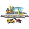 Hape giocattolo Stazione di riparazione e lavaggio set da gioco in legno per bambini