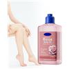 Bploar Olio nutriente per il corpo, lucentezza brillante per la pelle secca, cura del corpo non grassa, dopo la doccia per una pelle morbida e idratata (260 ml, rosa)