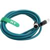 HangTon Cavo Ethernet M12 A Codice 8 Pin Femmina a RJ45 Cat-7e Patch Cord per Attuatore Industriale Sensore Applicazione Automazione Rete Profibus 5m