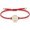 Jrêveinfini Albero della Vita Bracciale Donna Oro Argento 925, Braccialetto Bracciale Rosso Portafortuna Donna Bambina Ragazza, Bracciale Mamma Corda, Regalo Natale Compleanno Donna Bambina
