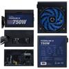 GielleService ALIMENTATORE COOLBOX POWERLINE III 750W ATX 12V V2.31 PFC attivo COO-FAPW3-750 Ventola da 120mm