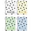HSYTEK 4 taccuino B5 a righe, copertina rigida, 120 pagine, raccoglitore ad anelli rimovibile, custodia opaca in PP, quaderni per diario, scrittura, lavoro, ufficio, scuola, 18 x 25,5 cm (colore 1)