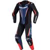 ALPINESTARS Tuta integrale in pelle Alpinestars GP Force V2 - 1739 Nero Blu Rosso Fluo