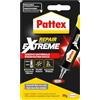 Pattex Repair Extreme Super colla, Colla trasparente multimateriale per interni ed esterni, Colla impermeabile e resistente ad alte temperature, 1 x 20g tubo
