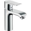 hansgrohe Metris Miscelatore monocomando lavabo 110 bassa pressione con saltarello, cromo, 31203000