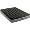 Intex Materasso ad una piazza e mezza gonfiabile intex airbed dura-beam standard downy colore verde scuro con pompa a pedale, 137x191x25 cm - cod. 64762