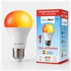 Puremind Lampadina LED Rossa Ambra E27 Luce Notturna Per Dormire Senza Luce Blu Relax Sonno Ritmo Circadiano Modalita Tramonto Illuminazione Calda Casa Camera Letto Luce Soffusa Bambini Adulti