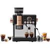 TJEAN Barista Senso - Macchina da Caffè a Doppia Pompa per Caffè in Grano con Macinatore Integrato, Espresso, Latte e Cappuccino con Sistema di Compattazione Intelligente, Schiumatore di Latte Manuale
