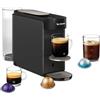 Nespresso De'Longhi Vertuo Up - Macchina da Caffè in Capsule con 6 Formati Tazza, Tecnologia Centrifusion, Riscaldamento Rapido, Serbatoio 1.4L,Modalità Creazioni, Design Compatto,Grigia (ENV200.GY)