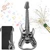 LKKCHER DESIGN Apribottiglie a forma di teschio e chitarra, apribottiglie personalizzato con design musicale, regalo di compleanno per uomo, per birra e altre bevande, per chitarristi e invitati alla festa