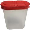 Tupperware Saliera e pepe per spezie, ideale per auto, ufficio, campeggio e in viaggio, mini saliera (gigante delle spezie, 270 ml, rosso)