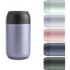 Chilly's Serie 2 Tazza da Caffè Termica - Tazza a Doppia Parete con Coperchio - Acciaio Inossidabile senza BPA - Lavender, 340ml