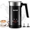 Montalatte Elettrico 6 In 1 Morpilot – 500 Ml In Vetro, Funzioni Caldo E Freddo, Cioccolata Calda, Spegnimento Automatico, Beccuccio Antigoccia