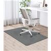 PERMUST 90 x 120cm Tappeto Sedia Ufficio,Tappeto Salvapavimento Antiscivolo, Ufficio protettore del pavimento,Tappeto per Sedia con Ruote, Tappetino Pavimenti per Parquet e Pavimenti Duri/Piastrelle