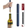 JOQINEER Apribottiglie per vino con pompa ad aria compressa 2 in 1 con tagliacapsule, cavatappi portatile da viaggio facile da aprire per gli amanti del vino