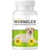 ADEMA NATURAL® Wormilex - Trattamento secondario per vermi per cani, compresse secondarie per vermi, ricetta vegetale senza additivi, additivo alimentare per cani