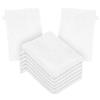 HOTUT Confezione da 8 guanti per il bagnoschiuma in microfibra, 15 x 20 cm, morbidi guanti da doccia per la pulizia del viso, guanti morbidi per il viso, panno da bagno per spa, guanti riutilizzabili