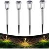 Auting Lampade Solari Esterno Giardino IP65 4 Pezzi LED