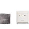 Culti Profumo Casa in Cuscinetto profumato Dimensioni 7X7cm Milano | Fragranza Tessuto, alle Foglie di Cassis e Musk - Durata 3 Mesi