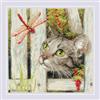RIOLIS - Chi sei? 2289, Punto croce 20x20cm, Punto croce kit da ricamare, Disegni da ricamare, Embroidery kit, Kit ricamo punto croce