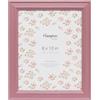 Hampton Frames Cornice portafoto 20x25 cm rosa legno shabby chic, apertura in vetro, da parete o tavolo, verticale e orizzontale, profilo 30 mm