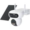 EZVIZ KIT HB90X DUAL 4G - TELECAMERA MOTORIZZATA DA ESTERNO A BATTERIA - WIFI + 4G + SOLAR PANEL- DOPPIO OBIETTIVO 2K+ - COLOR NIGHT VISION - HUMAN DETECTION - AUDIO BIDIREZIONALE - VOCAL CONTROL