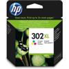Hp 302Xl Tri-Color F6U67Ae Cartuccia Originale Ad Alta Efficienza