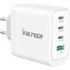 VULTECH CC100-3C1A - CARICATORE UNIVERSALE 3 PT USB-C + 1 PORTA USB-A GAN 100W