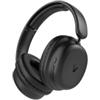 VULTECH HBT-30BK - CUFFIE OVER EAR (NERO) BLUETOOTH 5.4 - MICROFONO E CONTROLLO TRACCIA - CONNETTORE TYPE C- ANC - BATTERIA 300MAH