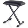 Bespeco SG8EXN Panchetta Pianoforte Regolabile Professionale Nera Spedizione