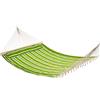 Easycomfort Hammock Amaca da Giardino Doppia per 2 Persone, Dondolo Sospeso da Campeggio in Cotone e Poliestere con Cuscino 188x140cm