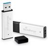 MEDIARANGE Pendrive MediaRange High performance 64 GB USB A 3.2 argento nero
