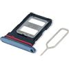 Eonpam Vassoio Carta SIM per (Xiaomi Mi 11i/Poco F3) qualità Originale Porta Scheda SIM Ricambio Slot Scheda Memoria SD con Pin della Scheda SIM(Blu)