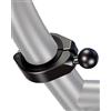 iMESTOU 25mm Adattatore Testa a Sfera per ATV, Compatibile con Componenti RAM B o Altri Braccio a Doppia presa da 25 mm, in Alluminio, Adatto per Manubri Grandi di ATV UTV 1,5''/1,75''/2''/2,1''