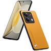 HULLIN Custodia Compatibile Con Redmi Note 13 5G (6.67), Cover Protettiva Pelle PU - Giallo