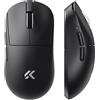 MCHOSE Mouse da gioco wireless A7V2 Pro, ultra leggero, sensore 26000 DPI, frequenza di campionamento 8K Hz, 650 IPS, mouse da gioco con BT 5.0, 2,4 GHz e cavo, oltre 200 ore di durata della batteria