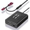 FitDVR Adattatore di alimentazione per dashcam (3 pin) Adatto per BMW e MINI F Chassis G Chassis, Display a LED Alimentazione USB, collegare al sensore di pioggia, uscita 5V 12V, facile da installare D3-024