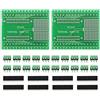 KeeYees 2 Pezzi Scheda di Espansione GPIO 1 in 2 PCB Scheda per ESP8266 ESP-12E per NodeMCU Scheda di Sviluppo WiFi